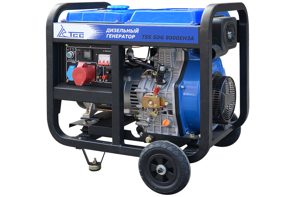 Фото Дизель генератор TSS SDG 8000EH3A с АВР | MarblEnergy
