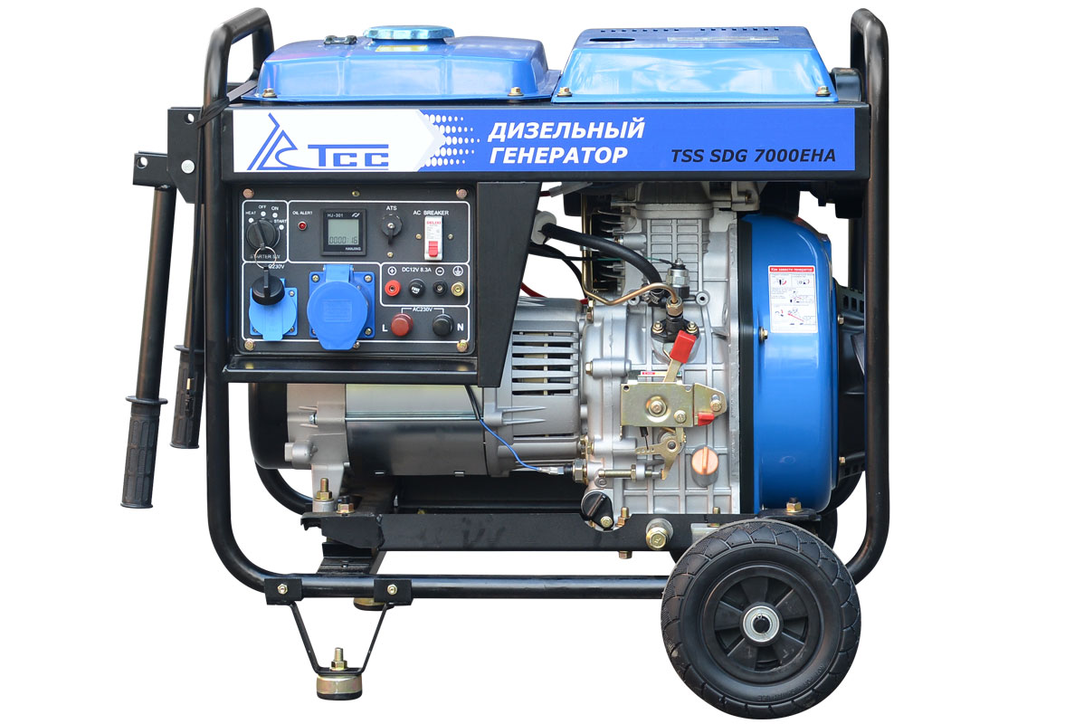 Фото Дизель генератор TSS SDG 7000EHA с АВР | MarblEnergy
