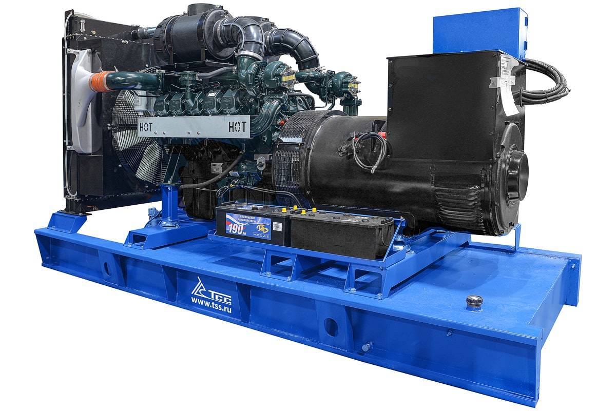 Фото Дизельный генератор ТСС АД-500С-Т400-2РНМ17 (DP180LB) | MarblEnergy