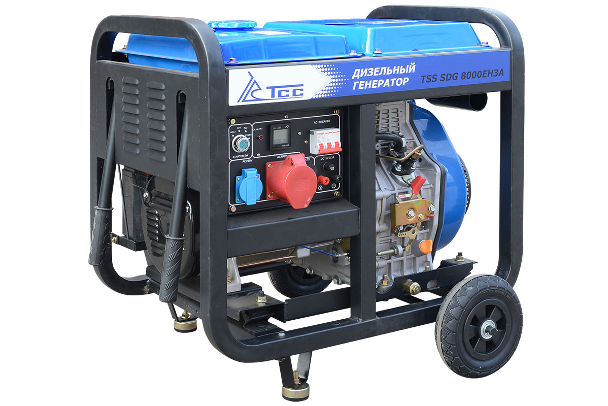 Фото Дизель генератор TSS SDG 8000EH3A с АВР | MarblEnergy