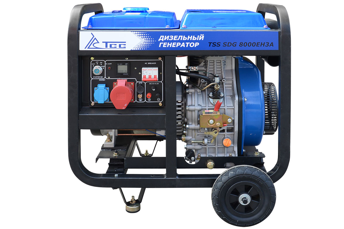 Фото Дизель генератор TSS SDG 8000EH3A с АВР | MarblEnergy