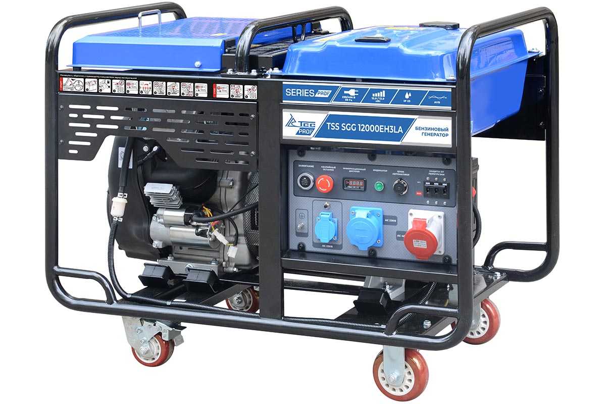 Фото Бензогенератор TSS SGG 12000EH3LA с АВР | MarblEnergy