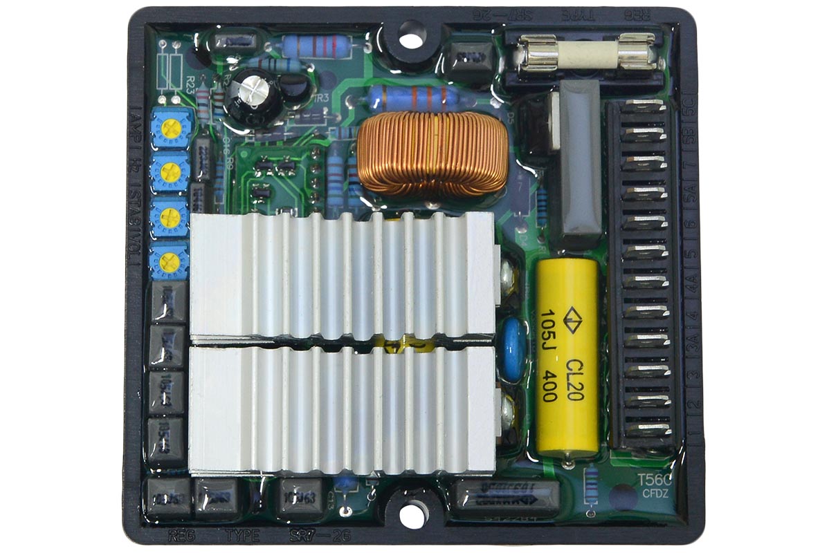 Фото Регулятор напряжения Mecc Alte SR7-2G /SR7-2G AVR | MarblEnergy